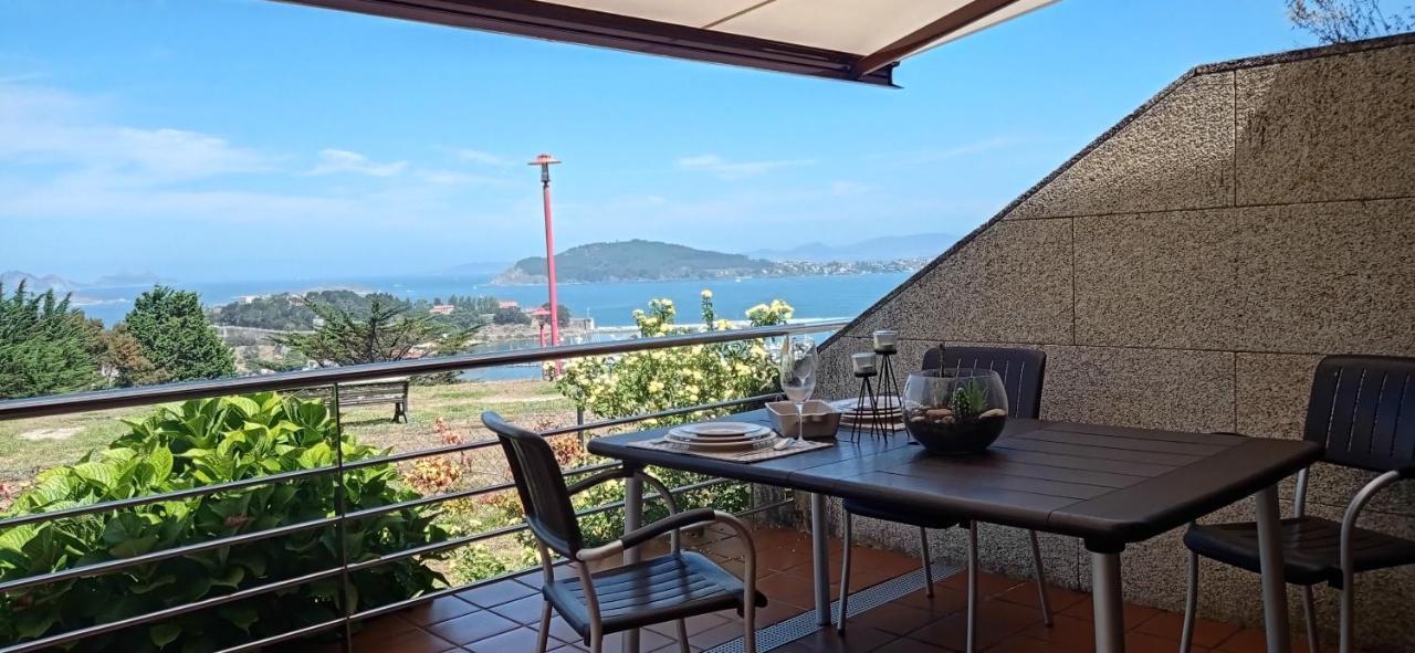 Impresionantes Vistas En Baiona Lägenhet Exteriör bild