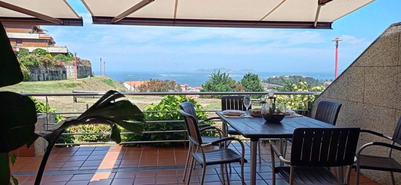 Impresionantes Vistas En Baiona Lägenhet Exteriör bild
