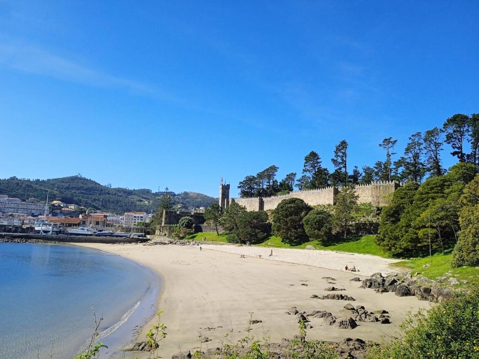 Impresionantes Vistas En Baiona Lägenhet Exteriör bild