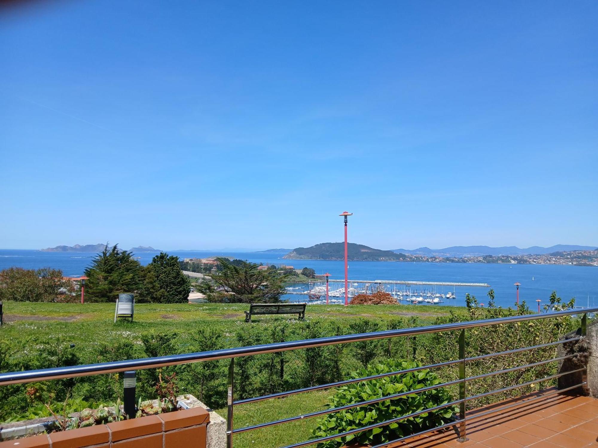 Impresionantes Vistas En Baiona Lägenhet Exteriör bild