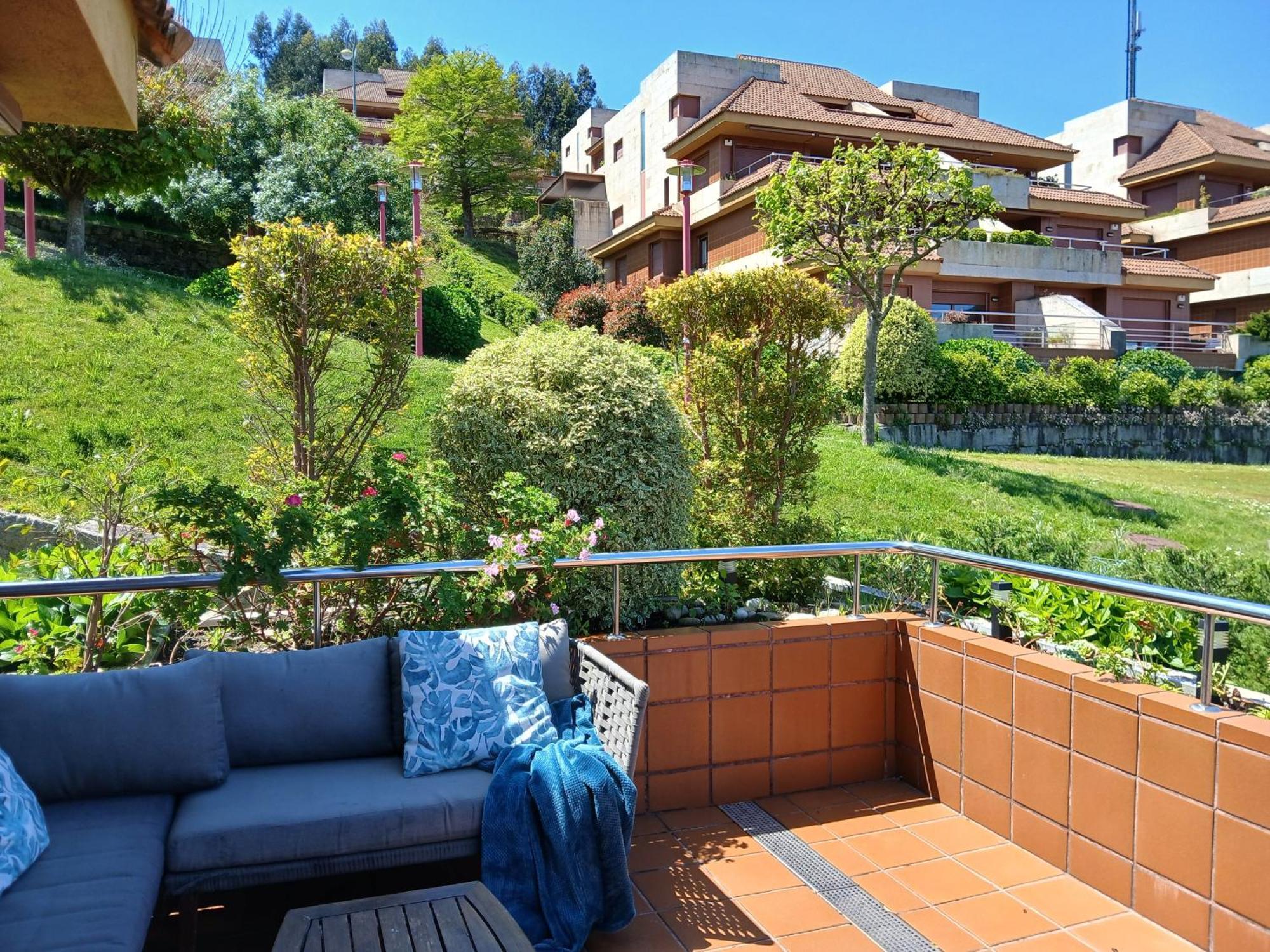 Impresionantes Vistas En Baiona Lägenhet Exteriör bild